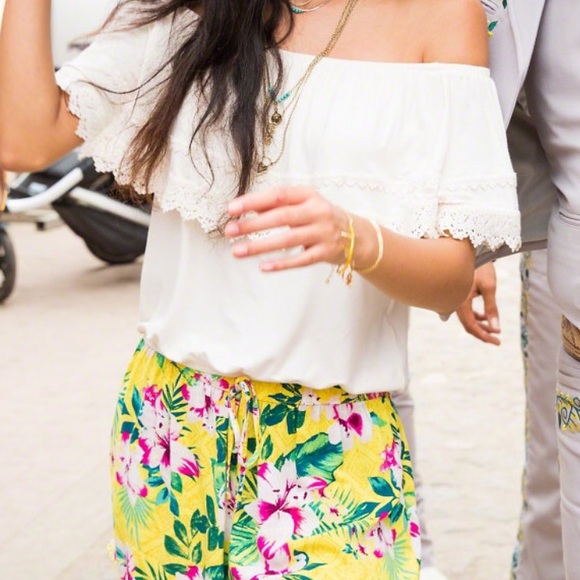 Off the shoulder top