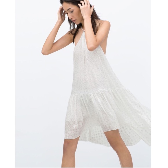 Zara flowing studio dress