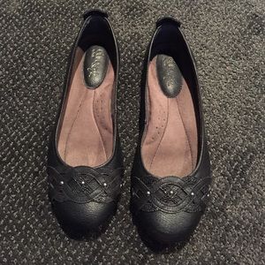 eurosoft by Softt black flats