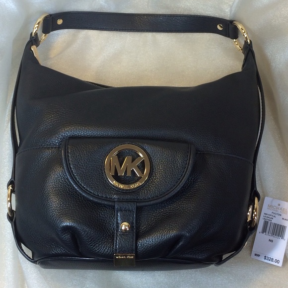 New Michael Kors Lg leather Fulton - Picture 2 of 8