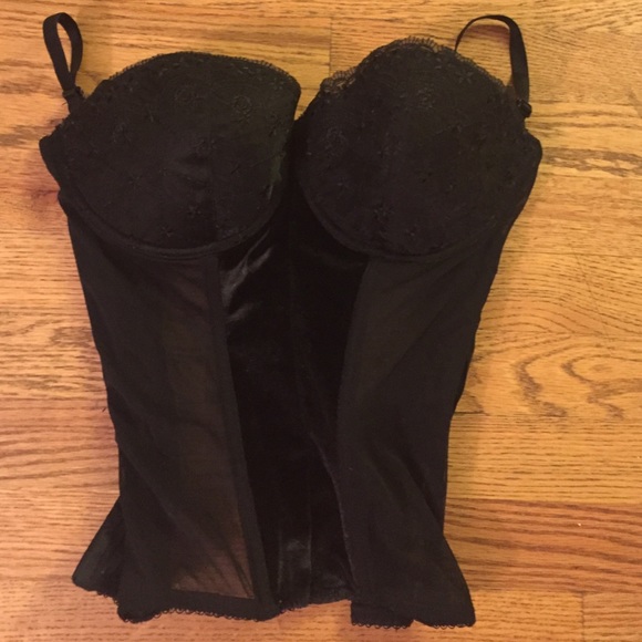 Black corset top
