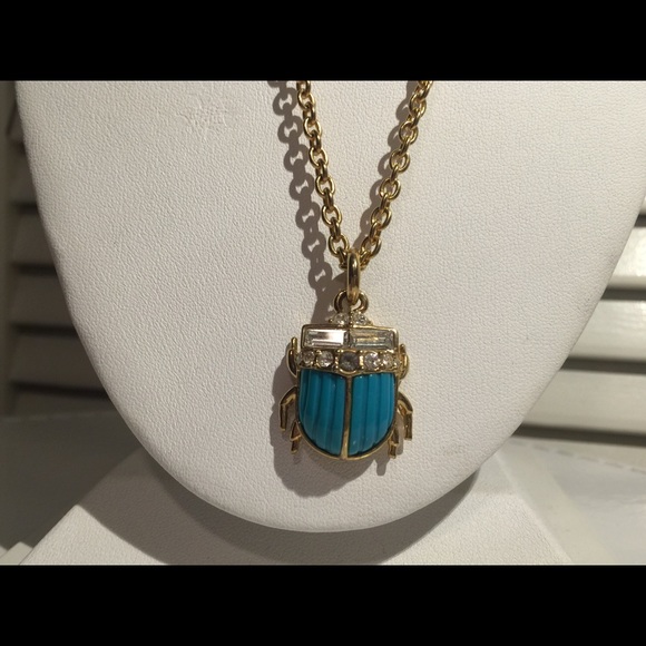 Juicy couture beetle necklace