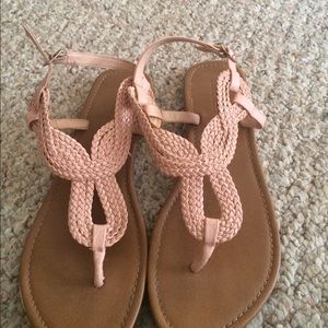 Pink sandals