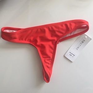 Never worn red Boutine bottoms