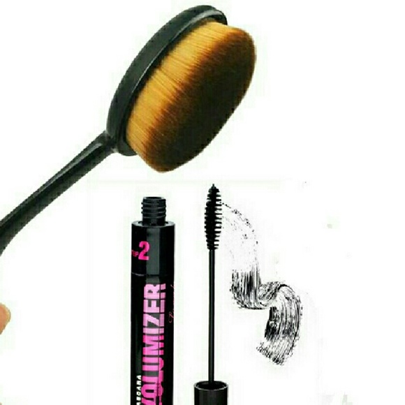 Oval Pro Foundation Makeup Contour Brush