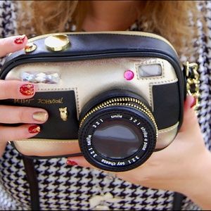 Betsey Johnson Camera Purse