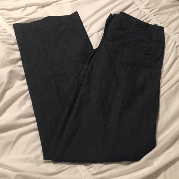 Dark gray dress pants