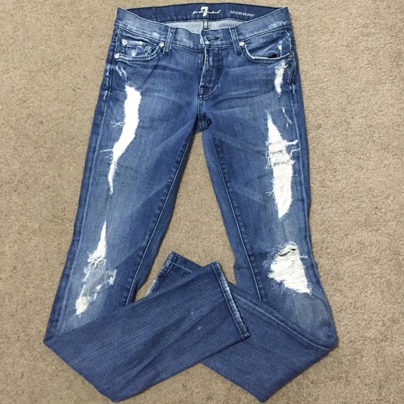 7 For All Mankind Roxanne Skinny Jeans