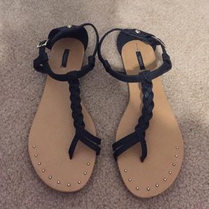 Black sandals
