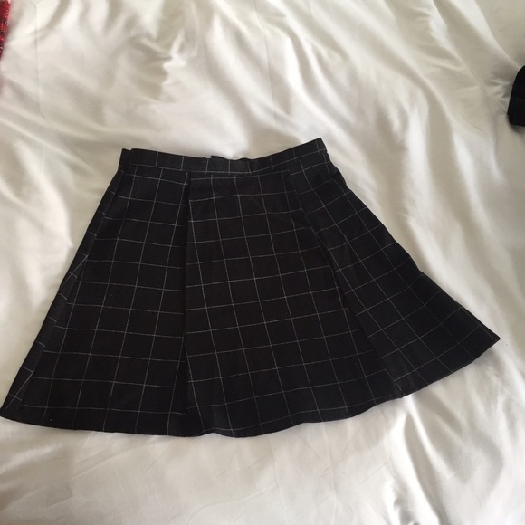 American apparel lulu skirt and crop top set