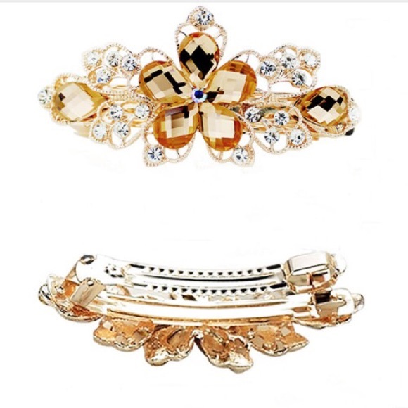 Hair Barrettes Rhinestone Hair Pin