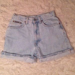 Calvin Klein High Waisted Vintage Shorts