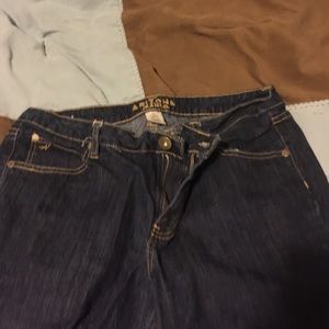 Arizona jeans dark wash size 17 nwot