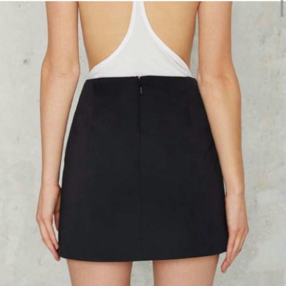 NASTY GAL Black Shirt - Picture 3 of 4