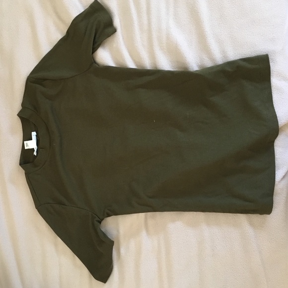 Military green shirt