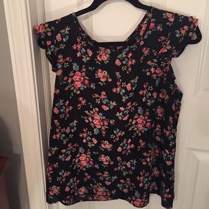 floral blouse