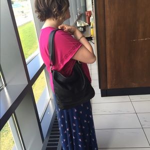 Vintage Coach Soho Hobo Leather Bag