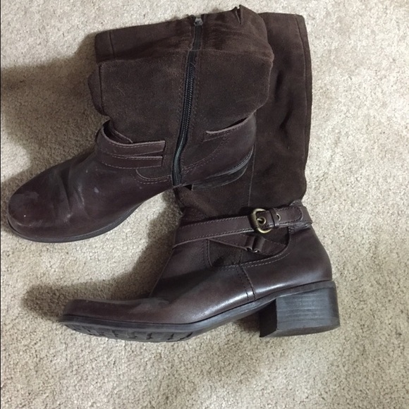 Riding boots size 9 leather