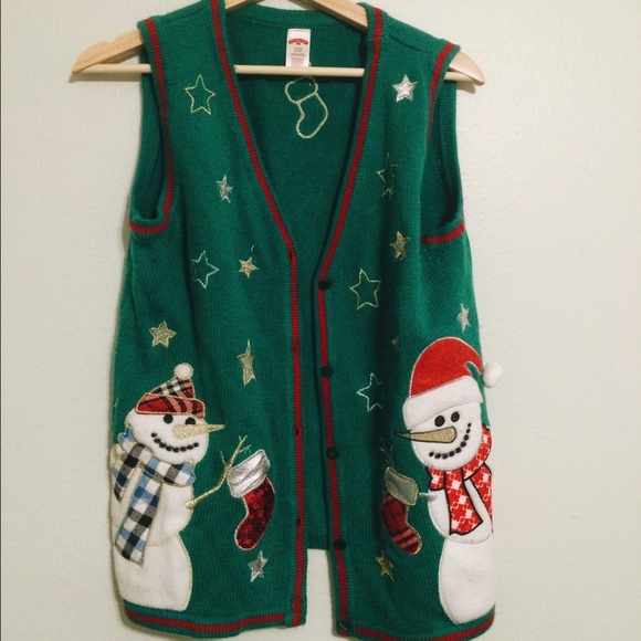 only the best christmas vest you've ever seen