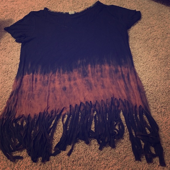 Fringe short sleeve