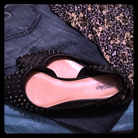 mossimo studded flats