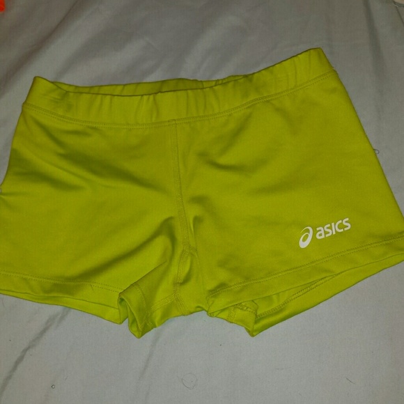 Asics spandex shorts