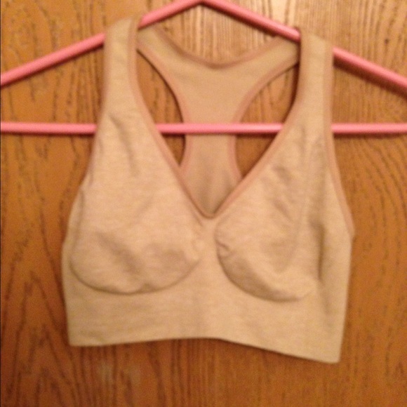 NWOT Nude Racerback Bra