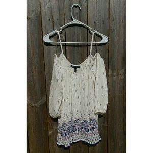 Cold Shoulder Flowy Top