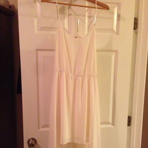 🆕 BCBG white cocktail asymmetrical dress