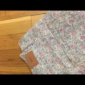 BDG High Rise Floral Print Jeans