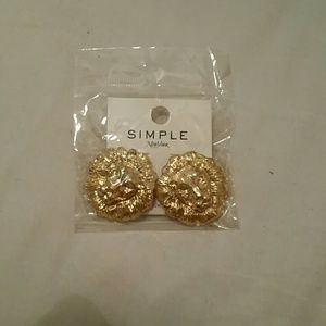 Carli Bybel Lion Earings