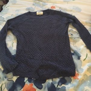 Blue sweater