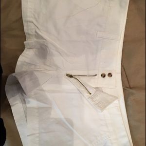 Mossimo denim white shorts