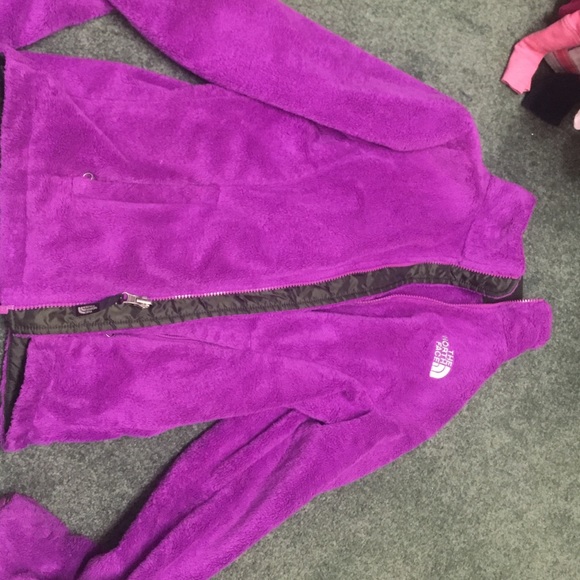 Purple northface jacket
