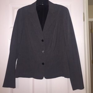 Tahari grey women's blazer
