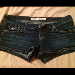 Dark Blue Hollister Shorts
