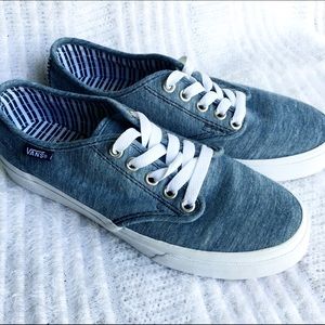 VANS Denim Look Sneakers In Slate