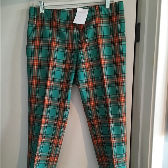 Plaid Pants