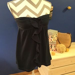 Strapless Navy Cami