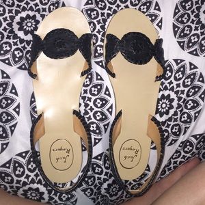 Brand new black liliana Jack Rogers