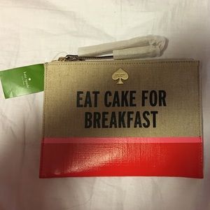 Kate Spade Eat Cake For Breakfast Wristlet