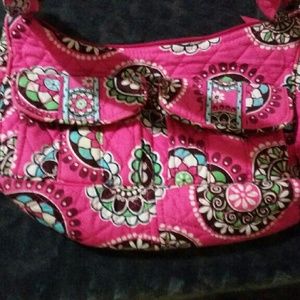 VERA Bradley pink cupcakes satchel EUC