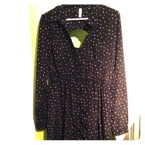 High-low Collared Dress