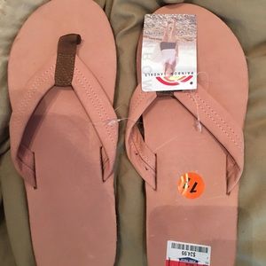 Rainbow brand pink sandals