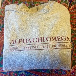 Alpha Chi Omega woolly thread size large