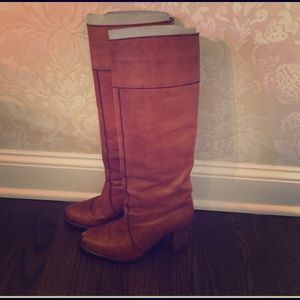 Vintage leather boots