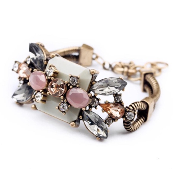 Rose Statement Bracelet