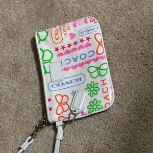 Coach wristlet
