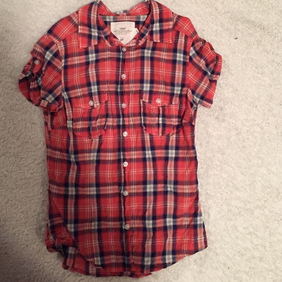 Plaid H&M button down