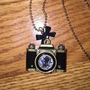 LAST CHANCE***Betsey Johnson Camera Necklace